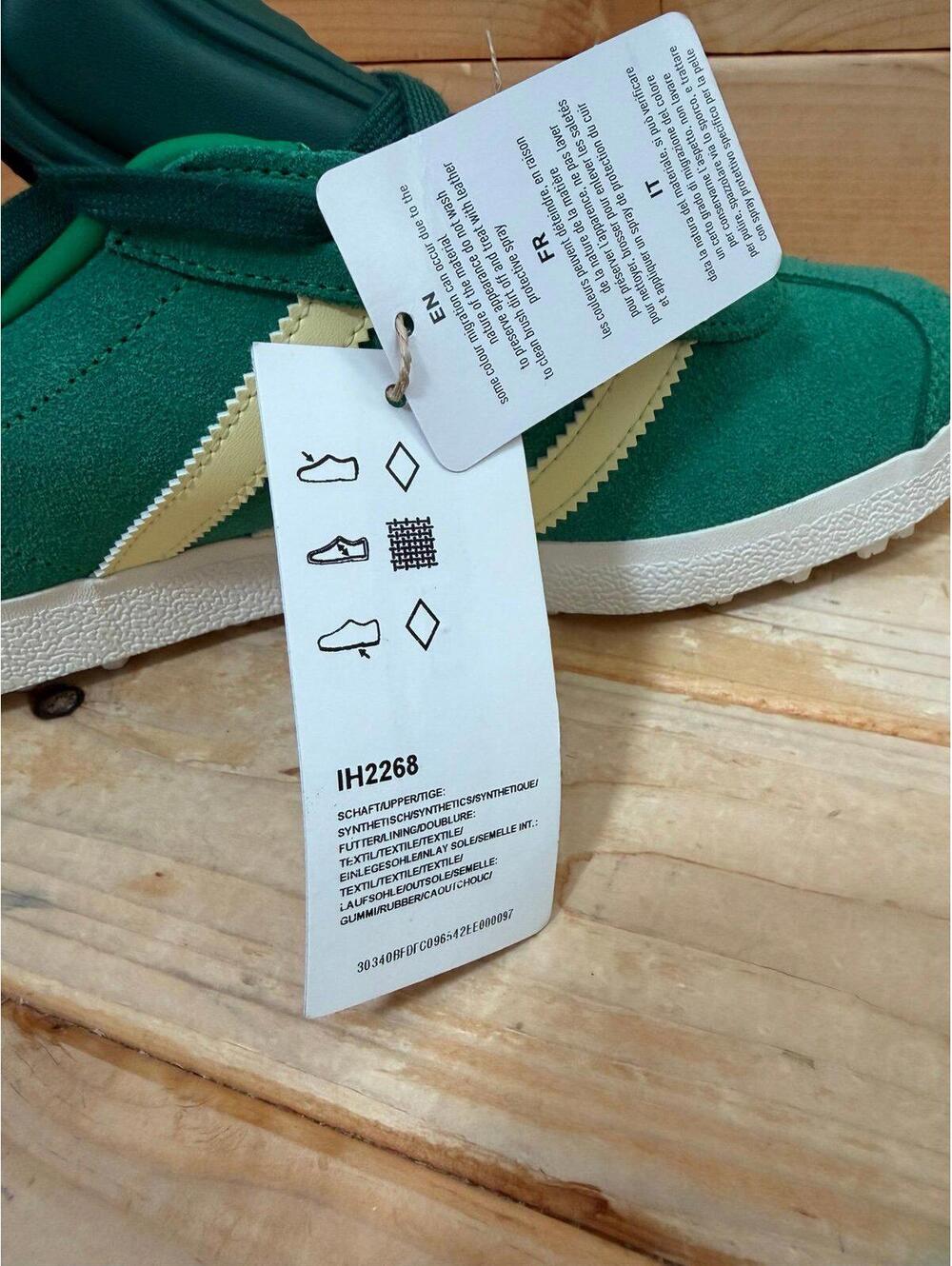 Adidas Gazelle Spikeless Golf Green Almost Yellow Shoes IH2268 Mens 6 / Womens 7 - Picture 7 of 7